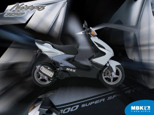 Картинка mbk nitro 100 мотоциклы мотороллеры