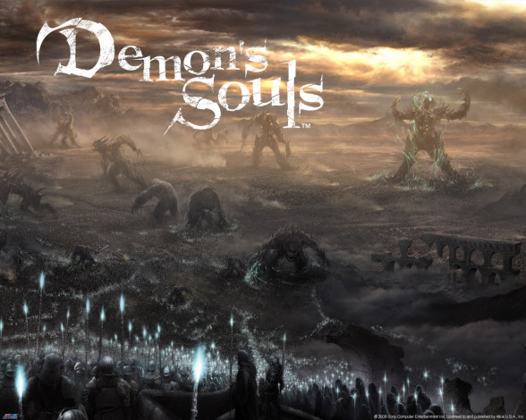 Обои картинки фото demon`s, souls, видео, игры