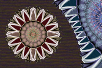 Картинка 3д графика fractal фракталы узор фон