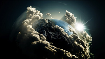 Картинка космос арт облака