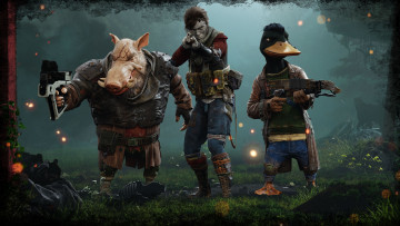 обоя mutant year zero,  road to eden, видео игры, персонажи