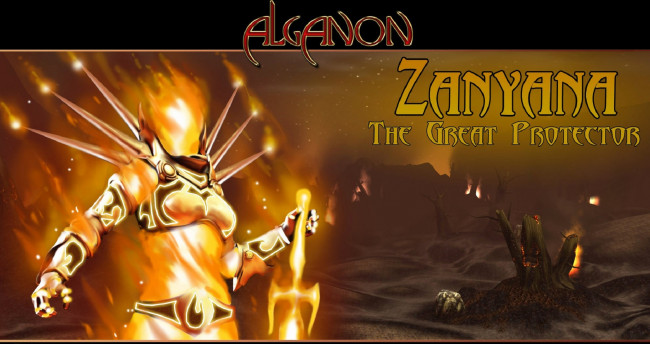 Обои картинки фото видео игры, alganon, персонаж, огонь