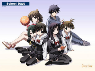 Картинка аниме school days