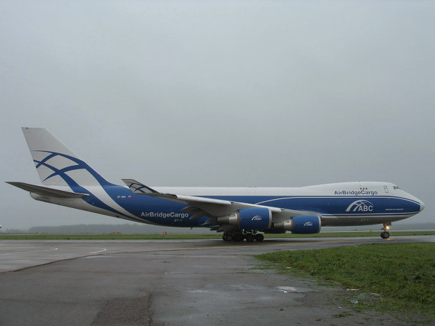 Обои картинки фото 747, почтово, грузовой, авиация, грузовые, самолёты
