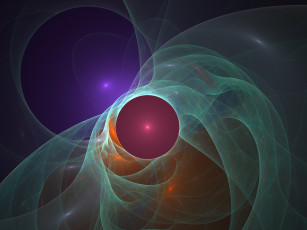 Картинка 3д графика fractal фракталы узоры цвета