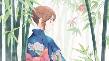 Картинка your+lie+in+april аниме shigatsu+wa+kimi+no+uso фон взгляд девушка