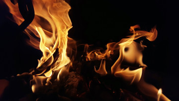 Картинка природа огонь пламя фон