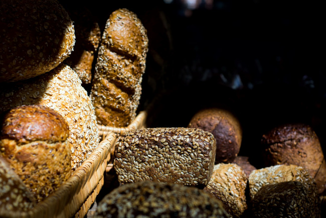 Обои картинки фото еда, хлеб,  выпечка, ассорти