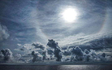 Картинка природа облака море