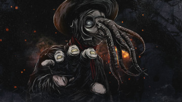 Картинка фэнтези существа plague doctor chtulhu besenheide