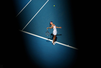 Картинка спорт теннис взгляд девушка ракетка фон