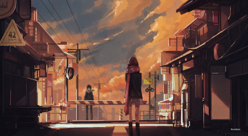 Картинка аниме noragami город