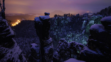 Картинка природа горы зима пейзаж швейцария саксонская