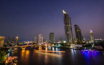 обоя bangkok, города, бангкок , таиланд, панорама