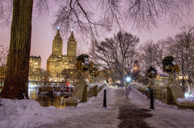 Обои картинки фото central park new york city, города, нью-йорк , сша, парк, небоскребы