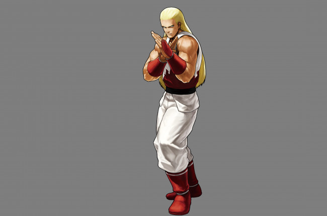 Обои картинки фото видео игры, king of fighters 2002, 2003, фон, парень