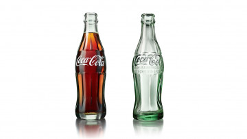 обоя бренды, coca-cola, бутылки