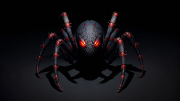 Картинка 3д+графика существа+ creatures нейросети графика нейроарт ai art нейронные сети рисунки нейро искусство паук