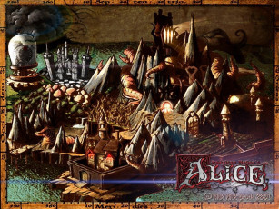 Картинка american mcgees alice видео игры