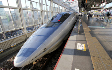 Картинка japan high speed train техника поезда скоростной поезд Япония