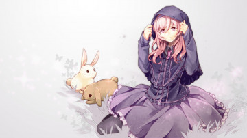 Картинка аниме utau gahata mage toudou charo арт кролики девушка
