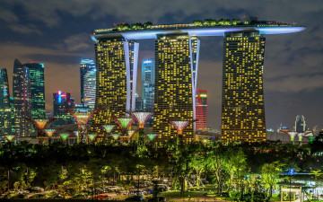 Картинка города сингапур+ сингапур garden and the sand singapore