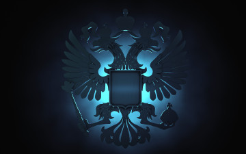 Картинка разное символы+ссср +россии орлы герб