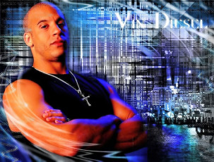 обоя мужчины, vin diesel, актер, майка, крест