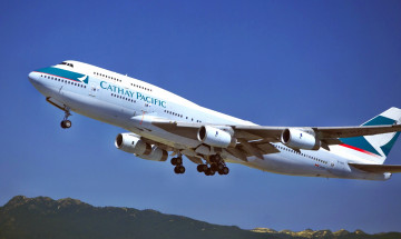 Картинка boeing 747 авиация пассажирские самолёты боинг дхухпалубный дальнемагистральный авилайнер