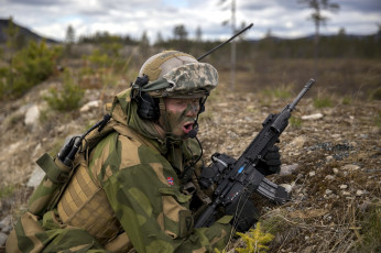 Картинка оружие армия спецназ солдат norwegian army