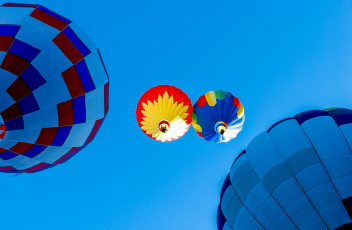 Картинка авиация воздушные+шары небо воздушный шар полет