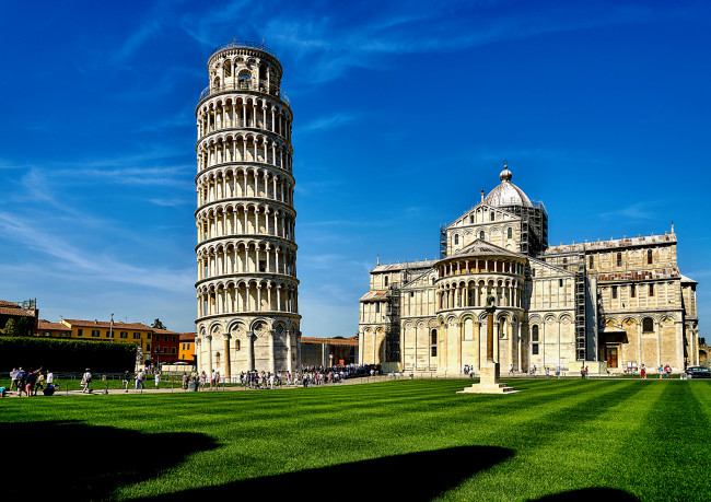 Обои картинки фото города, пиза , италия, башня