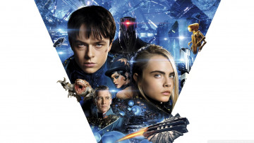 обоя кино фильмы, valerian and the city of a thousand planets, cara, delevingne