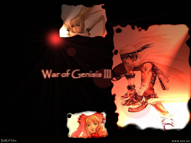 Обои картинки фото аниме, the, war, of, genesis, iii