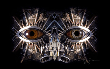 Картинка разное компьютерный дизайн глаза трубки