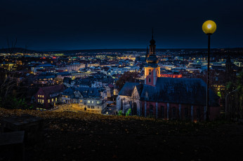 Картинка germany города -+огни+ночного+города ночь город огни германия