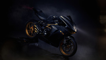 Картинка мотоциклы mv+agusta bike sportbike dark background augusta mv f3 800