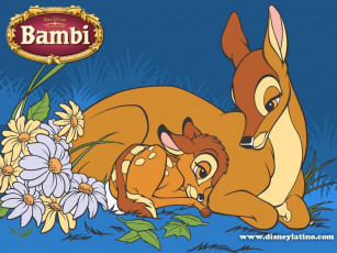 Картинка bambi мультфильмы