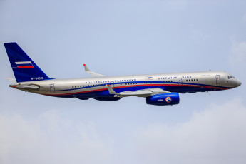 Картинка авиация пассажирские самолёты ту-214он россия туполев