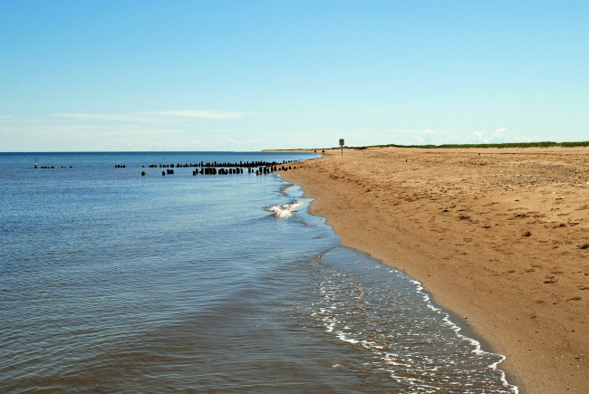 Обои картинки фото природа, побережье, песок, вода
