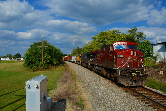 Обои картинки фото техника, поезда, железная, локомотив, состав, дорога