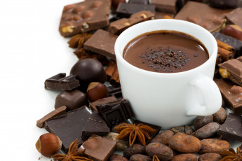 Картинка еда конфеты +шоколад +сладости шоколад горячий орехи