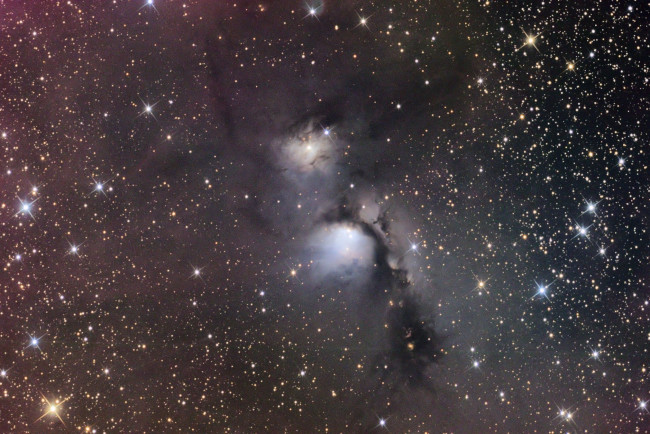 Обои картинки фото туманность, м78, космос, галактики, туманности