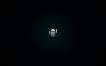 Картинка компьютеры android тёмный фон