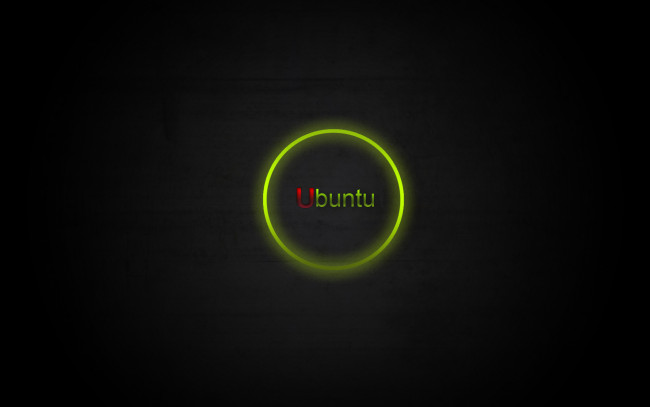 Обои картинки фото компьютеры, ubuntu, linux, green, red