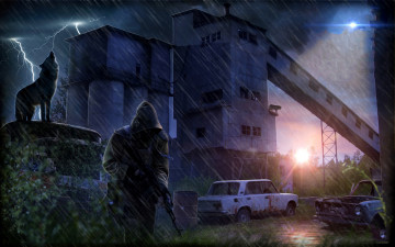 Картинка видео игры дождь