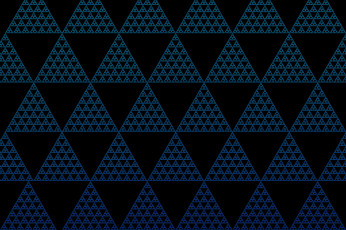 Картинка 3д+графика текстуры+ +textures трифорс треугольники иллюзия частицы