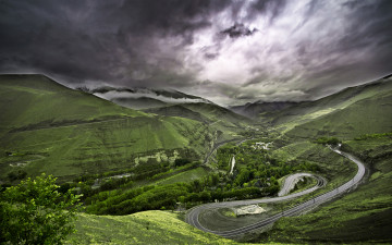 Картинка природа дороги iran