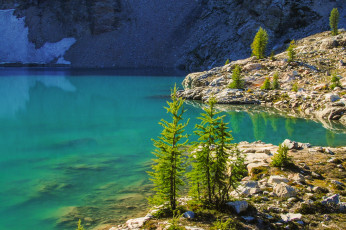 Картинка природа реки озера деревья озеро горы