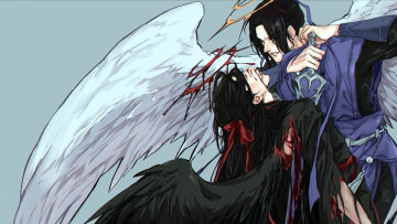 Картинка аниме mo+dao+zu+shi цзян чэн вэй усянь ангел демон меч